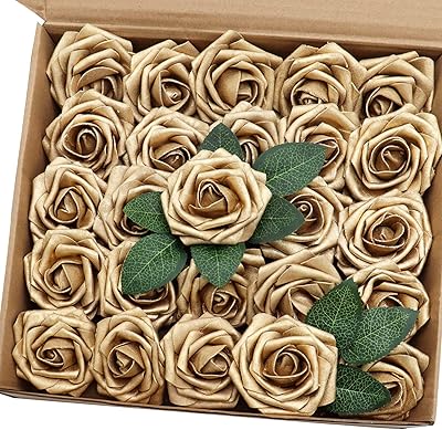 25 pieces j. Artificial flowers grapes realistic golden flowers with rod for wedding festival receipt decorations for baby at home.. E-commerce made for Nigeria — fast delivery and low prices at DIAYTAR.