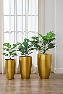 Flower pot (set of 3) creative vases for interior, porch, bedroom, house, garden, floor, office, living room (lot of 2).. Discover shopping made effortless with DIAYTAR NIGERIA's comprehensive platform and quick shipping.