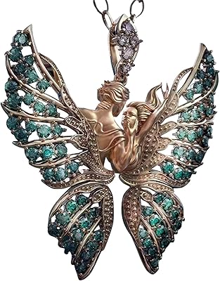 NW 1776 Pandentive collar Angel Angel Fun Wing Love Wings in shape jewelry chain.. DIAYTAR NIGERIA delivers on our promise of extensive selection and budget-friendly nationwide shipping.