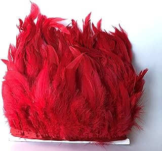 Red rooster tail feathers 10-15cm 4-6in.. DIAYTAR NIGERIA: Where affordable online shopping meets reliable delivery across Nigeria.