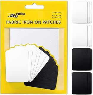Zivka high -quality heat -up -to -down thermocollant patches, stronger glue, 100 % black and white cotton, embellishment set of 12 rooms 3.. Your comprehensive marketplace awaits at DIAYTAR NIGERIA with affordable prices and reliable delivery times.
