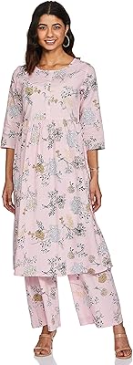 Salwar set in cotton mixed A -Line for women - Amazon brand.. Get the deals you love and the delivery speed you need at DIAYTAR Nigeria.
