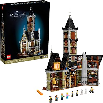 Lego icons Haunted House 10273 Kit ready to build for adults, Ghost Kit, Interior decoration, Creative DIY activity, gift idea.. Discover more ways to save — every day on DIAYTAR Nigeria.