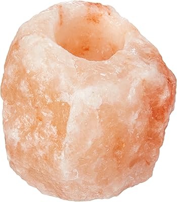 Himalayan 100% natural Himalayan salt crystal candle holder.. Your complete shopping solution, DIAYTAR NIGERIA offers extensive choice with competitive prices and delivery.