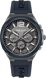 Chronograph watch Kenneth Cole New York for men.. Shop for everything you need at DIAYTAR NIGERIA, with budget-friendly prices and quick delivery.
