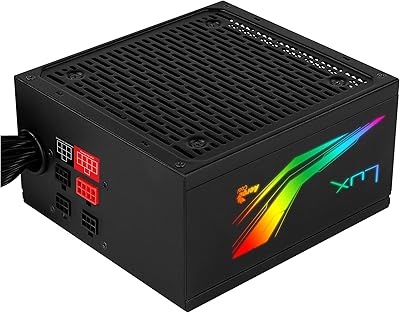 Aero cool lux 550 W RVB power supply, 80 more bronze 230 V.. DIAYTAR NIGERIA brings the joy of affordable shopping to your fingertips with delivery in less than 8 days.