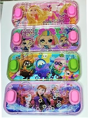 Portable toys, aquatic toys, pack of 4 mixed characters - Aquatic toys for children - Retro classic toys for boys and girls.. DIAYTAR NIGERIA: Your partner in affordable online shopping with dependable delivery within 8 days.