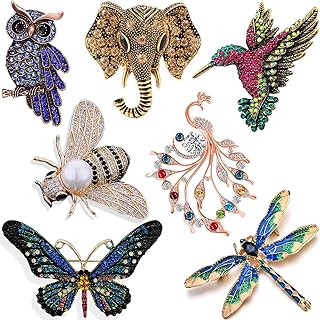 Set of crystal pins for women, Christmas gifts, vintage, animal, insect, elegant flower, bulk pins for women and girls, rhinestones.. From checkout to your doorstep in less than a week — DIAYTAR Nigeria.