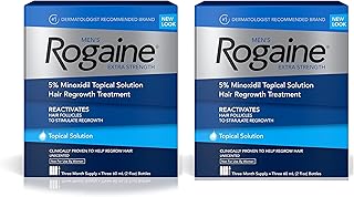 Ultra -strong Rogaine solution for men, package of 2 (3 bottles of 59 ml).. The future of online shopping in Nigeria is here — welcome to DIAYTAR.
