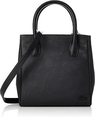 Lacoste shopping bag, black, nf3947db_000, black, bohemian.. DIAYTAR NIGERIA: Revolutionizing accessibility to quality products at budget-friendly prices across Nigeria.