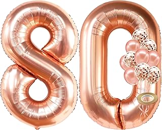 Balloons number 80 in pink gold large balloons in mylar 8 "and 0".. Save time and money with DIAYTAR Nigeria’s online store.