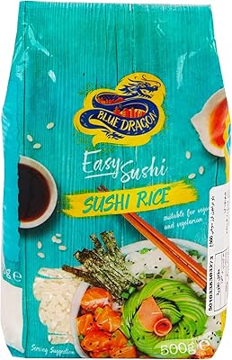 Rice to sushi Blue Dragon 500 grams.. Shop smarter with DIAYTAR Nigeria — from household essentials to electronics, we have everything you need. Plus, our delivery is fast, secure, and arrives between 5 and 8 days.