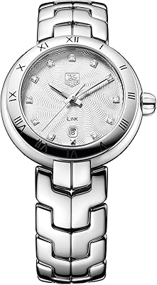 Quartz watch for woman Link Lady with silver dial, analog display and silver stainless steel bracelet Wat1411.BA0954, silver/silver, silver/silver, bracelet.. Get top brands at bottom prices, only on DIAYTAR Nigeria.