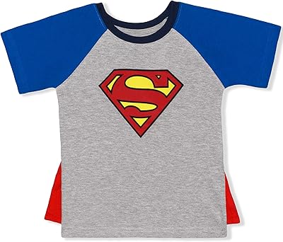 Warner Bros Batman or Superman T-shirt with removable backpack, Superhero shirt for boys.. Embrace a new era of online shopping with DIAYTAR NIGERIA's extensive range and budget-friendly prices.