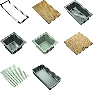 Universal accessories system for Franke - Aius300, gray kitchen sink.. DIAYTAR NIGERIA: Where affordability meets reliability with thousands of products delivered promptly.