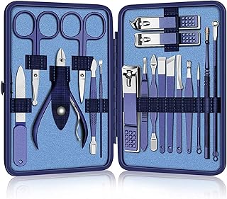 Together Professional Stainless Steel Undercupation for Hands, Feet and Face Care for Men, Women, Friends and Parents, 18 pieces - Blue.. Your everyday shopping companion, DIAYTAR NIGERIA offers unbeatable value with nationwide delivery.