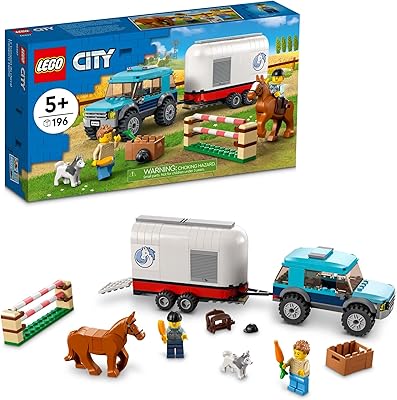 LEGO City Horse Construction Set transporting 60327; Children's toy aged 5 and over (196 pieces).. Nigeria's e-commerce leader delivers unmatched variety and value to your doorstep in just 5-8 days.
