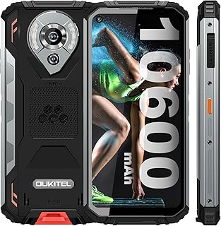 Robust Occitel WP16 smartphone, 10600 mAh battery, 6.33 inch screen, 8 GB 128 GB Android 11, 20 Mp night vision camera, waterproof unlocked smartphone IP68, double SIM 4G, NFC.. Your trusted marketplace, DIAYTAR NIGERIA offers extensive variety with delivery within 8 days.