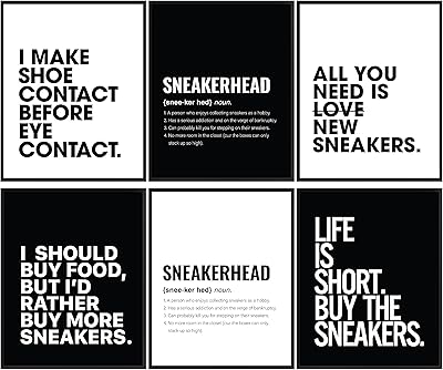 Sneakers' poster 97 Decor - Shoes Decoration, Wall Shoe posters, Sneakerhead bedroom decoration, men's art prints for men, Images Of Cool Sneakers Head Painting for Adolescent Boys Decorations (8 x 10 without frame).. Your one-click solution to affordable shopping, DIAYTAR NIGERIA delivers quality products nationwide.