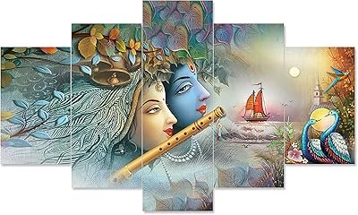Art Mural Encadré 3D de Shri Krishna et Radha Flute Love Par Kraarts.. Whether it’s gadgets or groceries, DIAYTAR Nigeria delivers in less than 8 days.