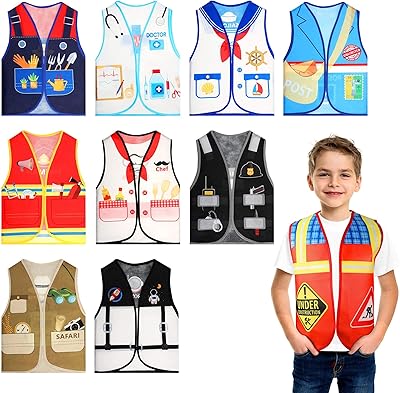 10 -piece costumes, community aid clothing vest, professional costumes, costumes, professional simulation game uniform, several colors, single size.. Shop the smart way with DIAYTAR NIGERIA's extensive selection and budget-friendly nationwide delivery.