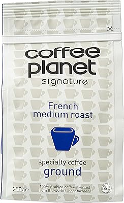 Traditional Coffee Planet, molded caféin cafée bag, grounds 250 g.. DIAYTAR NIGERIA: Bringing affordable shopping solutions with a diverse product catalog delivered nationwide.
