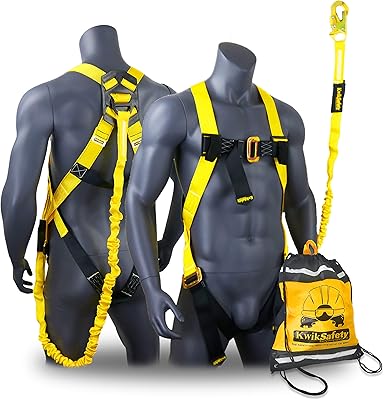 Kwiaksafty (Charlotte NC) Scorpion safety harness with tubular lanyard of 183 m on the back.. Affordable convenience is here — shop DIAYTAR Nigeria today.