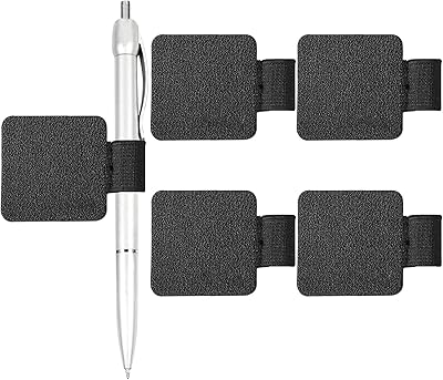 Set of 5 laptop, magazine and tablet, sticker leather holder with elastic buckle for pencil, Apple Pencil and Style.. Shop the future with DIAYTAR NIGERIA - thousands of products, unbeatable prices, delivery within a week.