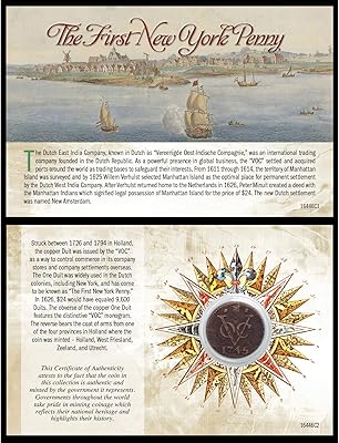 New York's first centime | Over 225 years old | A Cooper duo | Authenticity certificate.. Experience the ultimate in shopping convenience with DIAYTAR NIGERIA's vast catalog and 5-8 day delivery.