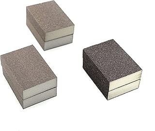Coarse sanding sponge/medium/fine 6 pieces 3 different specifications variety of reusable and dry and humid washable sanding blocks, ideal for polishing wood and metal.. You choose it, we deliver it — DIAYTAR Nigeria makes shopping easy.