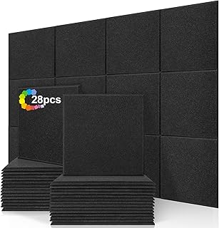 28 acoustic panels 12x12x04 Insonorized wall inch wall lining high density for the.. Shop the future with DIAYTAR NIGERIA - thousands of products, unbeatable prices, delivery within a week.
