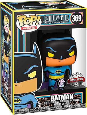 Funko Pop! DC Heroes: Batman Black Light Funko Pop! Vinyl figurine - Exclusive special edition.. DIAYTAR NIGERIA: Where value meets variety with reliable nationwide delivery in under 8 days.