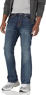 Jean Slim Amazon Essentials for Men Dark Dimmer 32 "X 32.. Shop without limits at DIAYTAR NIGERIA and receive your purchases at budget prices within the week.