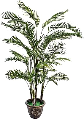 YATAI artificial plants, bamboo palm 2.1 m in height with plastic pot for house garden decoration - False tree - Artificial plants.. Discover more ways to save — every day on DIAYTAR Nigeria.
