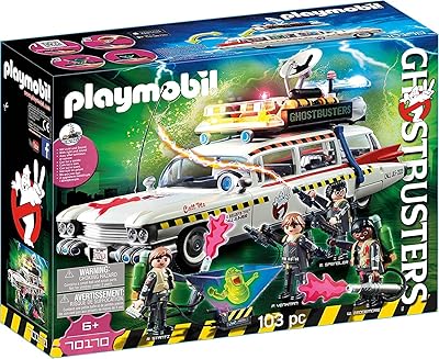Playmobil Ghostbusters 70170 ECTO-1A with light and sound effects, from 6 years old.. DIAYTAR NIGERIA: Where affordability and variety meet with convenient delivery within 8 days.