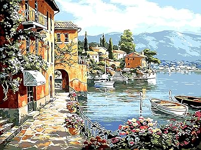 Framed digital oil painting, 40 x 50 cm format, you can make it yourself by drawing by numbers for the decoration of the house and the living room by Momo Bear.. Discover the convenience of DIAYTAR NIGERIA's vast e-commerce platform with delivery in just 5-8 days.