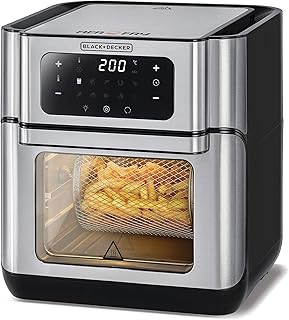 XL Black digital air fryer+Decker 1500 W 12 L 10 Préréglages and Technology.. Shop for less and receive more with DIAYTAR NIGERIA's expansive e-commerce platform and nationwide delivery.