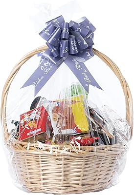 Hada World Fruit or Wicker Basket with long transport handles, natural - size L.. DIAYTAR Nigeria: Great value, fast delivery, and endless options.