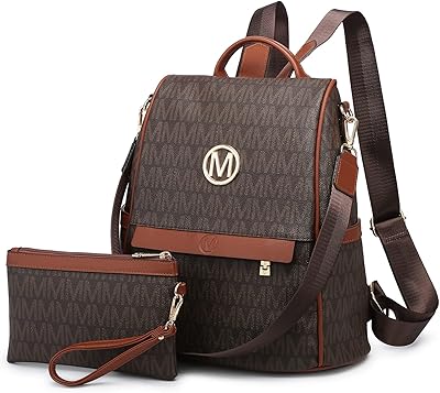 MKP Trendy Backpack for Women Multi-Poche Wallet Travel School Bag.. DIAYTAR NIGERIA: Bringing quality products to every Nigerian home at prices everyone can afford.