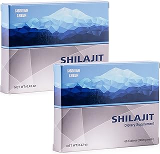 Natural shilajit tablets, 2 packages of 60 tablets (total 120 tablets).. DIAYTAR NIGERIA brings the joy of affordable shopping to your fingertips with delivery in less than 8 days.