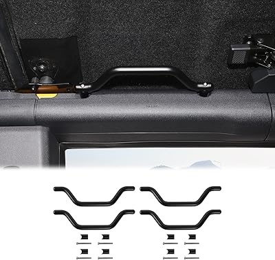 Set of front and rear metal handles JWY BRONCO compatible with Ford BRONCO accessories from 2021.. DIAYTAR NIGERIA: Creating access to affordable products for every Nigerian with our swift delivery service.