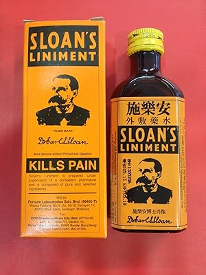 Sloan liniment relief of muscle pain 70 ml, lumbago, stiff neck.. Discover a world of choices with DIAYTAR NIGERIA's extensive marketplace and prompt shipping service.