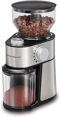 Hamilton Beach electric coffee mill, large 16 oz, 18 settings for 2 to 14 cups, stainless steel (80385).. Shop from thousands of products at DIAYTAR NIGERIA and enjoy budget-friendly nationwide delivery.