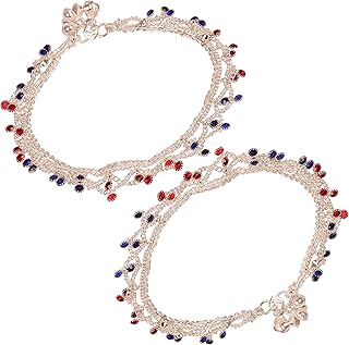 Bollywood Indian creator's foot jewelry for wedding payal bazib, toe rhinestones in gold or silver crystal rhinestones for women... Don’t wait weeks — DIAYTAR Nigeria delivers your order in just a few days.