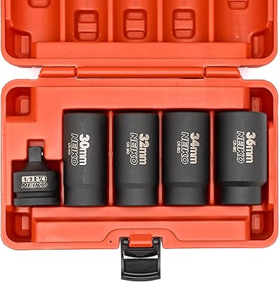 NIKO 02530A Deep dynamometric socket 1-2 "| Slate game for axle and nut.. Experience the convenience of boundless shopping with DIAYTAR NIGERIA's affordable platform and quick shipping.