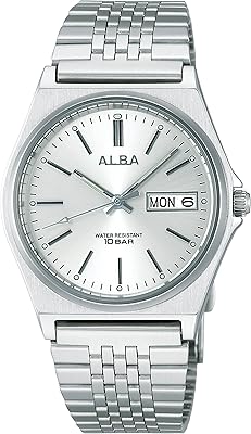 ARUBA AIGT003 watch for men, money, silver, silver dial, quartz watch with display strap.. DIAYTAR NIGERIA: The marketplace that brings affordable products to every Nigerian home in under 8 days.