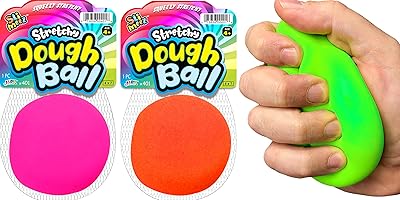 Extensible ja-rru stalls to relieve stress (2 matching balls) mighty Dough Stress Ball Pull & Stretch. Manual therapy or fidget sensory toys, relaxation toy for anxiety! plus 1 bouncing ball 401-2p.. Be part of Nigeria’s most trusted online shopping experience — DIAYTAR Nigeria.