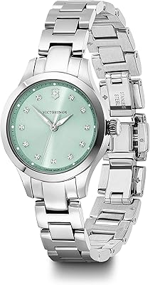 Victorinox Swiss Army watch for women, quartz watch with analog display and stainless steel bracelet - 241915.. DIAYTAR NIGERIA makes every shopping desire a reality with affordable prices and delivery in 5-8 days.