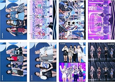 Atfuyu BlackPink poster set, art printed poster for the decoration of the living room, the bedroom, Blackpink image for wall decoration, Christmas free gift by Atfuyu, 8 pieces.. More than a store — DIAYTAR Nigeria is your shopping partner.