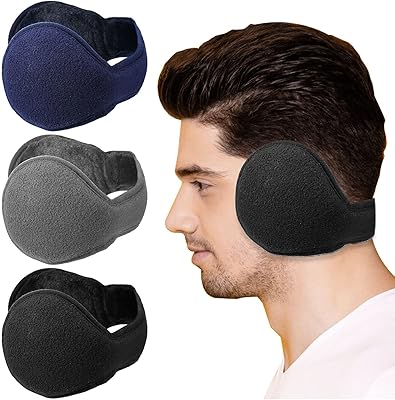 Winter ear cover, Multicolored windshield ear cover behind the head for women and men, foldable fleece for outdoor sports (black, gray, navy blue, 3 rooms), multicolored, one size.. No stress, no delays — DIAYTAR Nigeria is your trusted shopping partner.